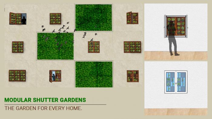 Projekt Modular Shutter Gardens