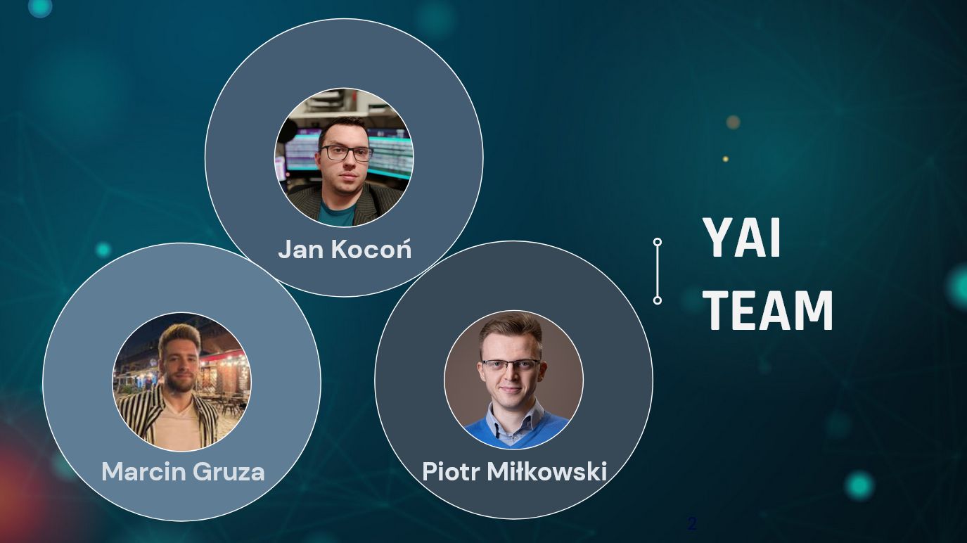 Zdjęcie członków "YAI Team"