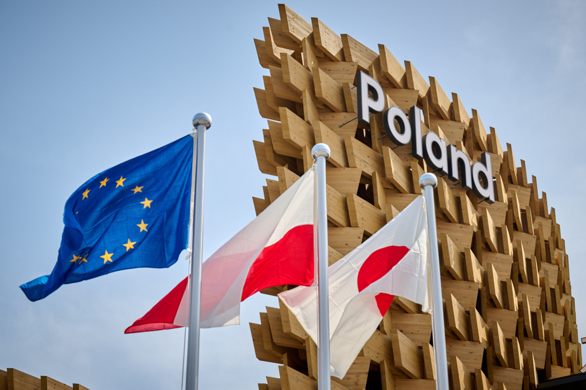 Zdjęcie polskiego pawilonu na EXPO w Japonii