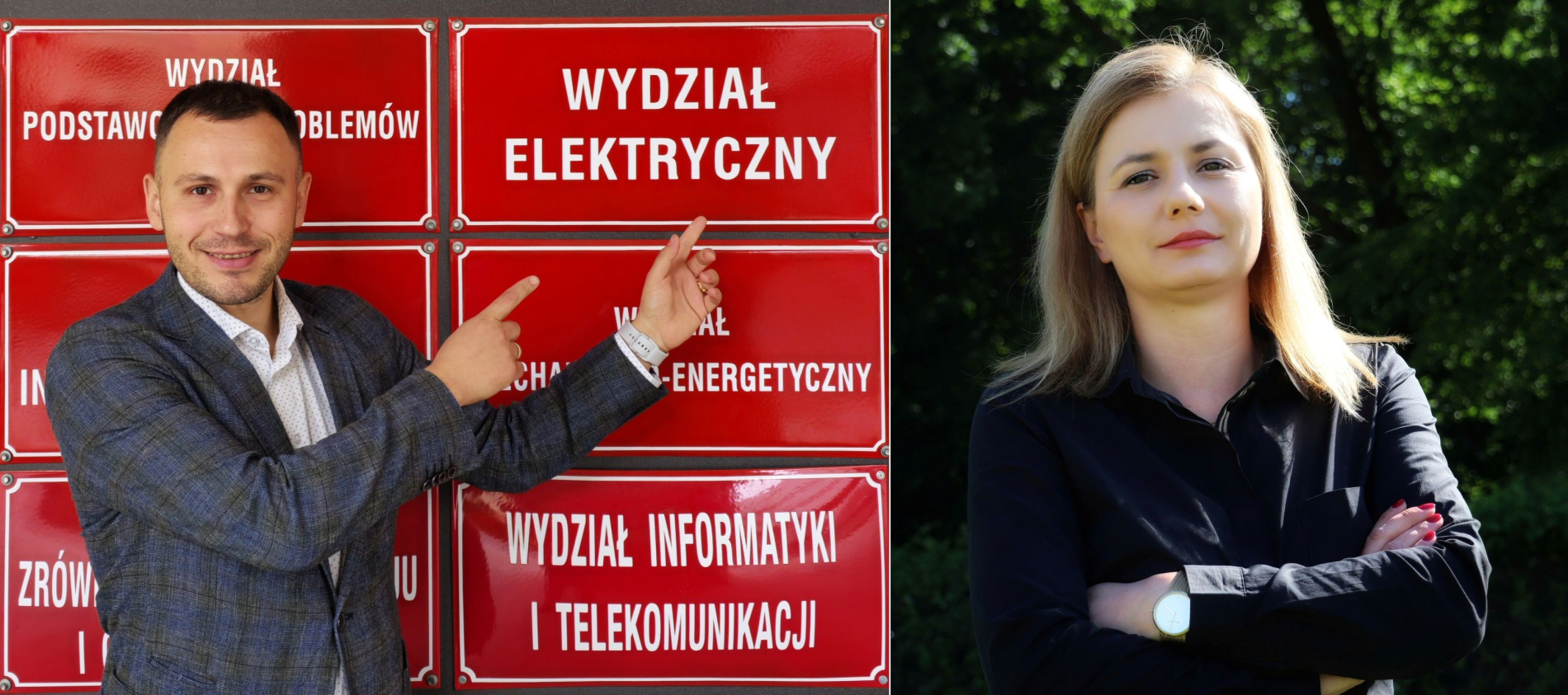 Polączone zdjęcie laureatów
