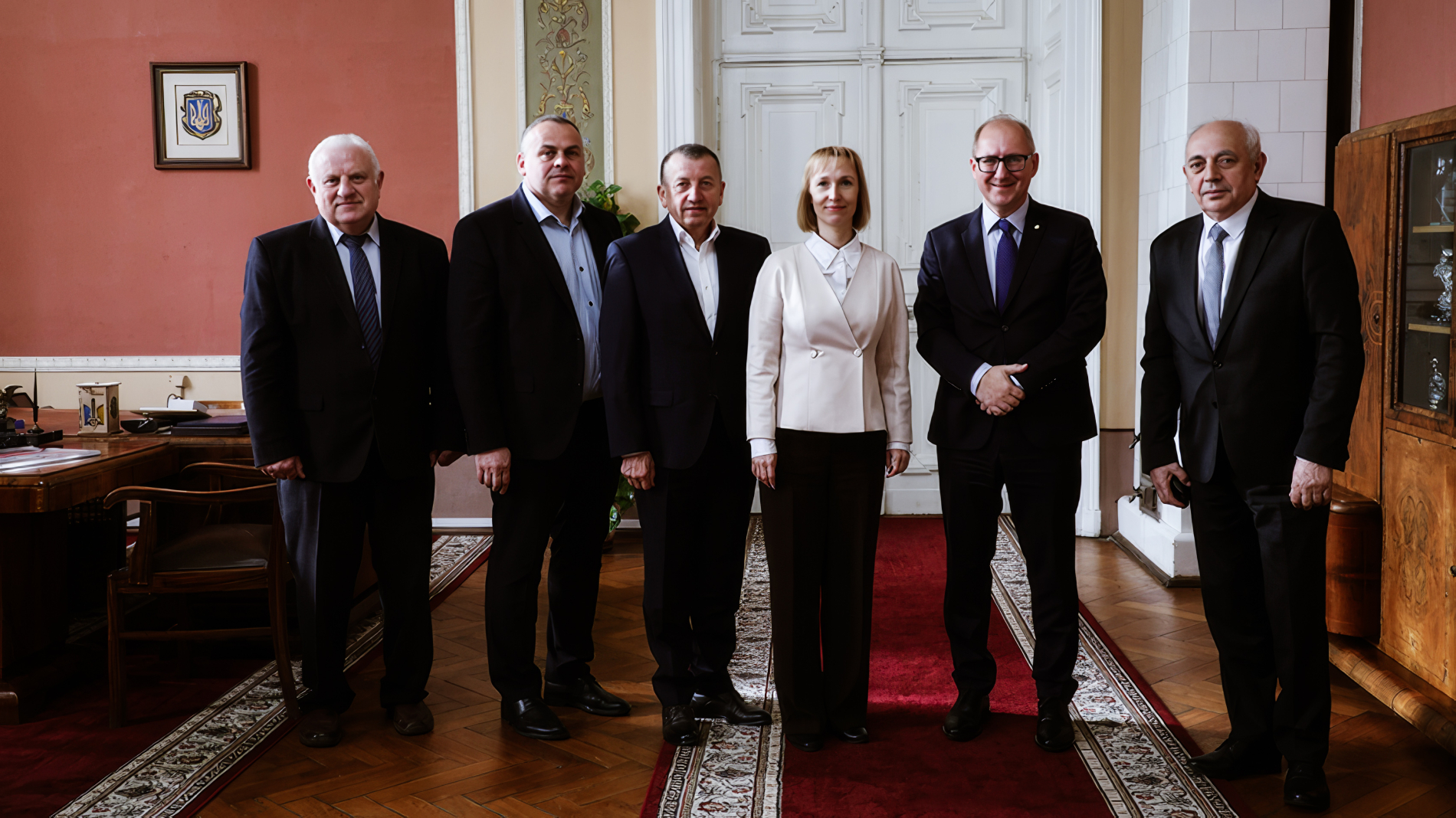 Delegacja PWr na Politechnice Lwowskiej