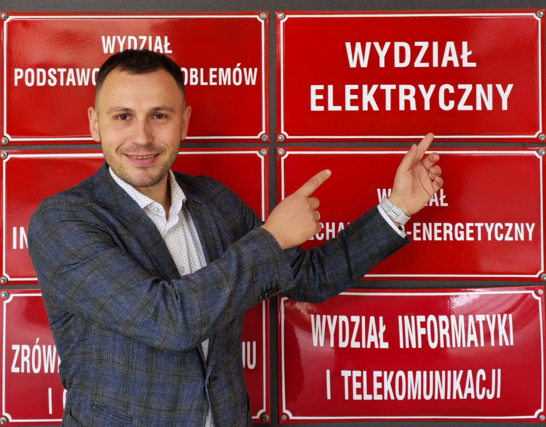 Zdjęcie dr. Michała Jasińskiego