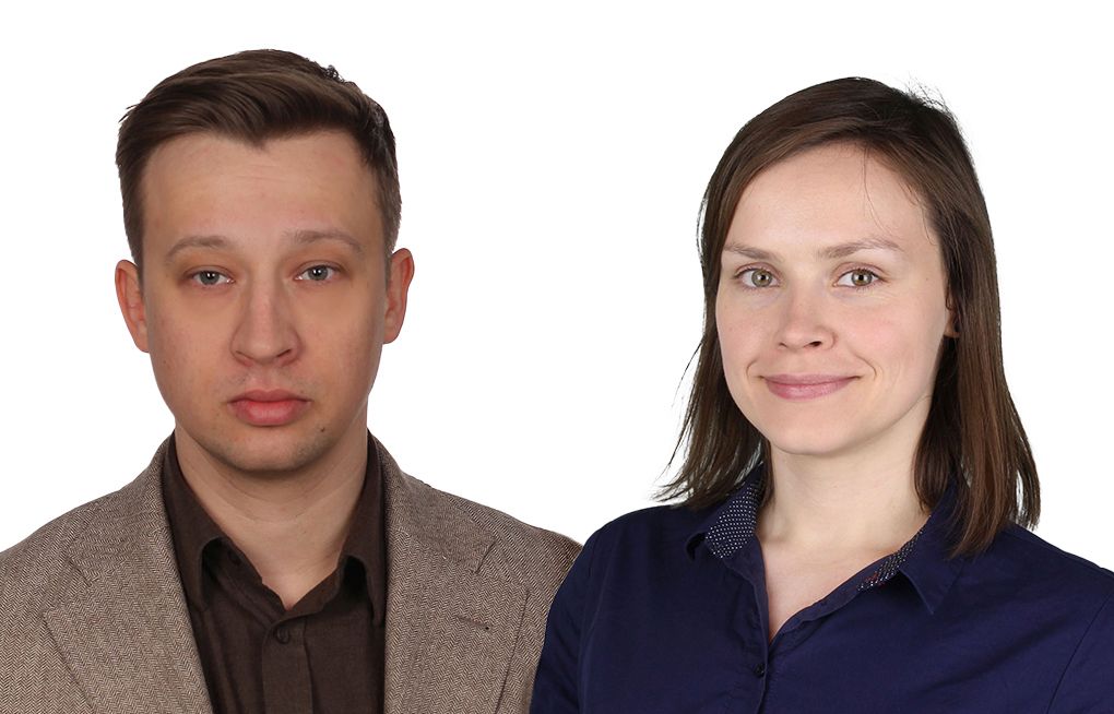 Zdjęcie obu osób, które otrzymały grant