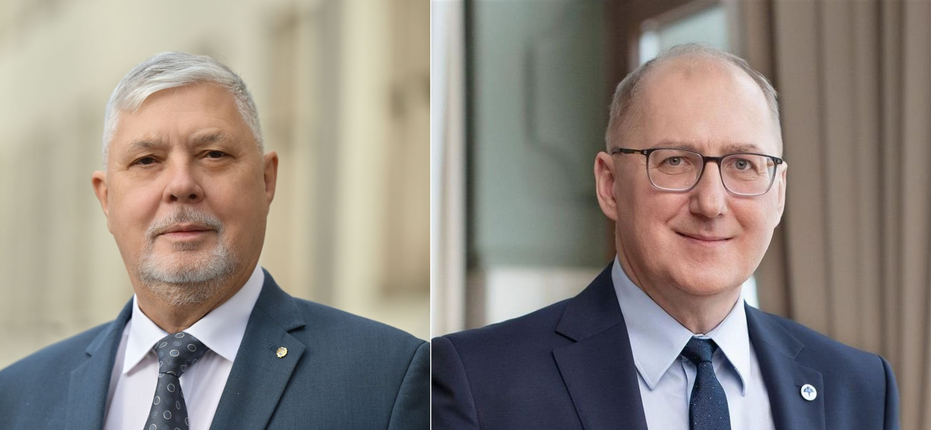 Zdjęcia prof. Marka Samocia i prof. Arkadiusza Wójsa