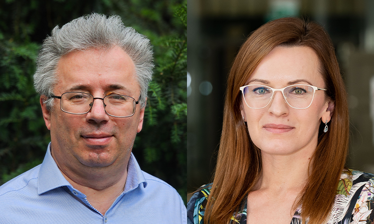 prof. Oleksii Kulyk i prof. Izabela Michalak - zdjęcie