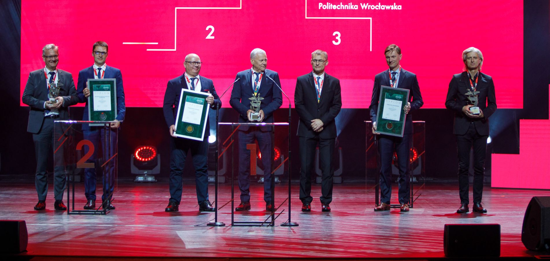 Wręczenia nagród na Gali Sportu Akademickiego- zdjęcie