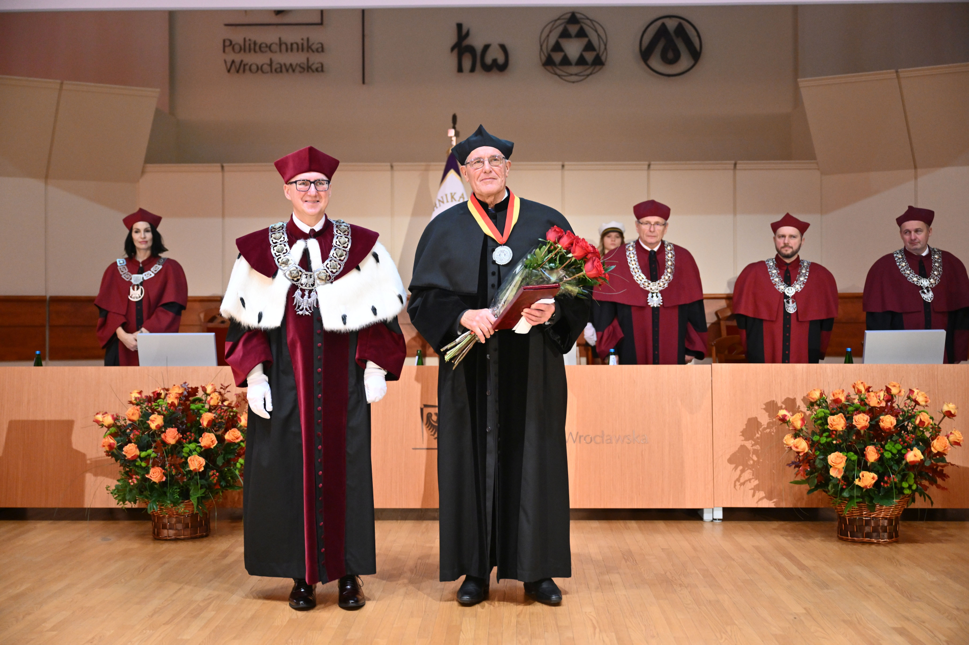 Prof. Arkdiusz Wójs i prof. jurij Bobalo - zdjęcie