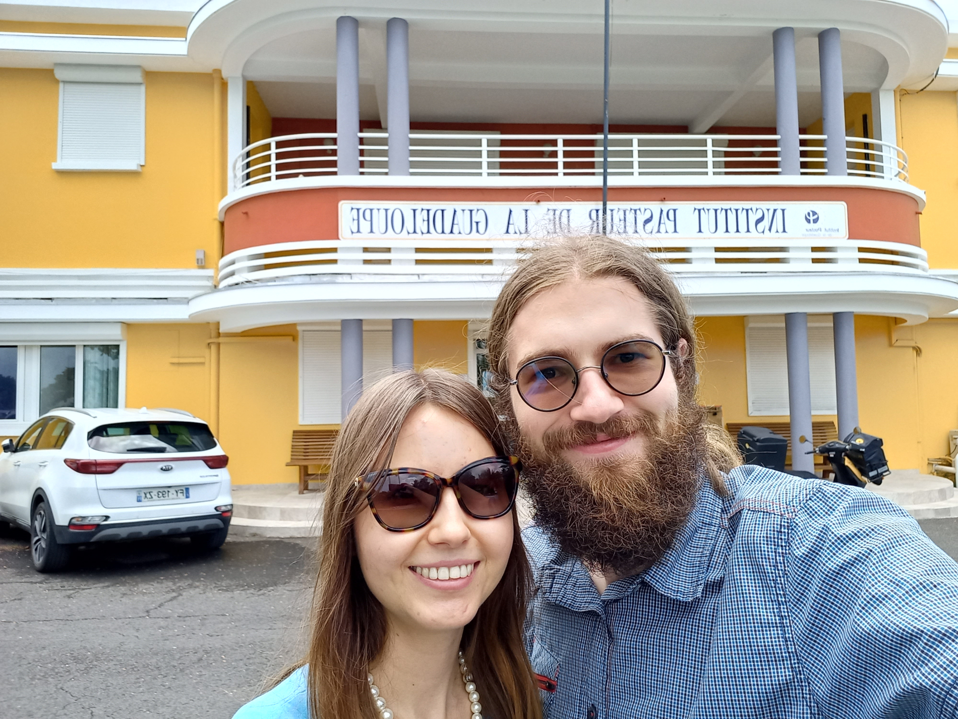 Jakub Wojciechowski et Alicja Nowakowska en Guadeloupe - photo