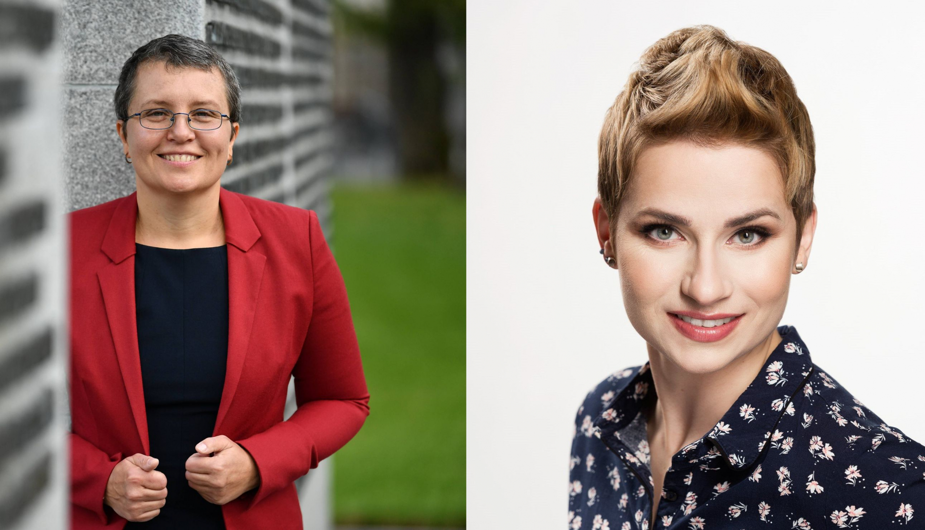 Prof. Izabela Sówka i dr Anna Brdulak - zdjęcia