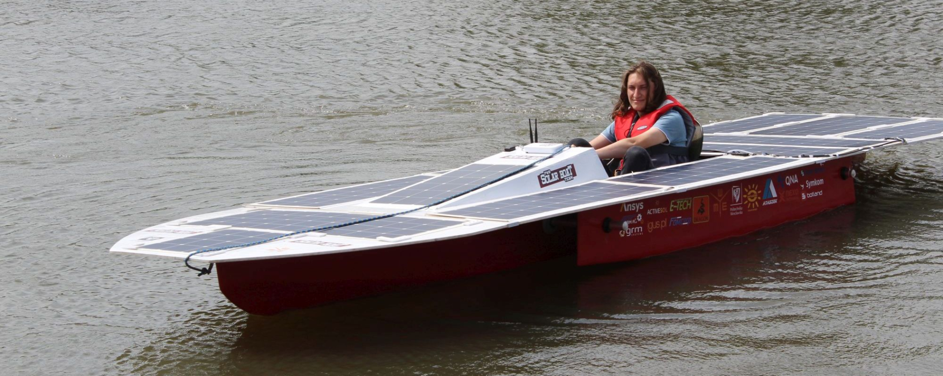Łódź PWr Solar Boat Team
