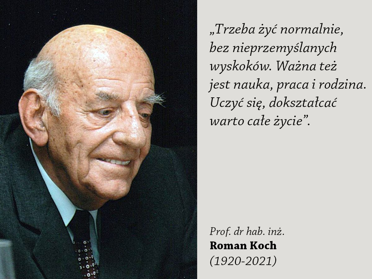 Cytat prof. Romana Kocha