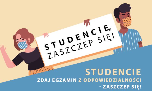 Studencie, zaszczep się
