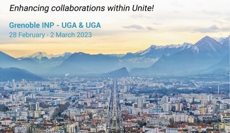 Spotkanie Unite! w Grenoble - plakat