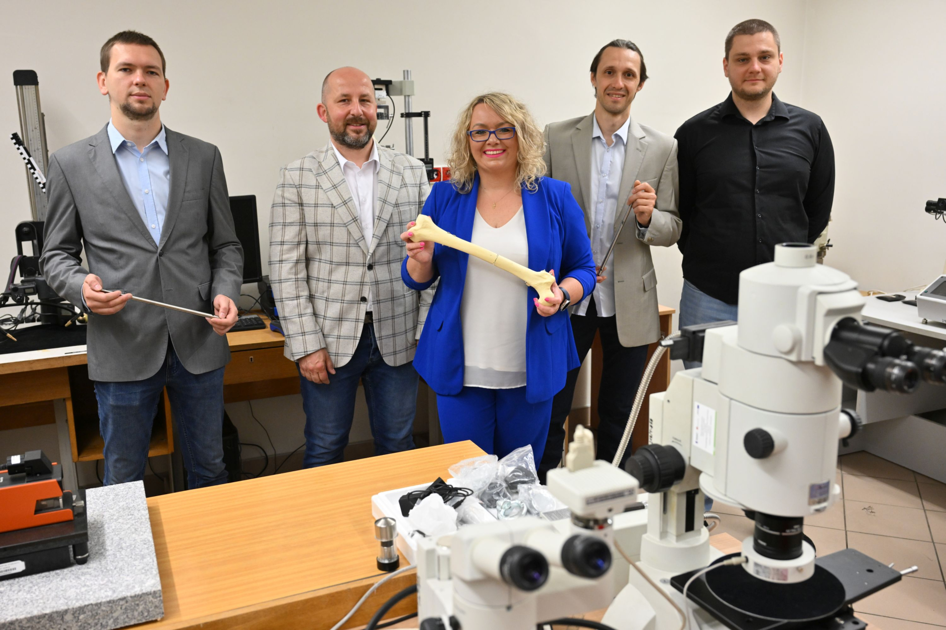 Group of scientists