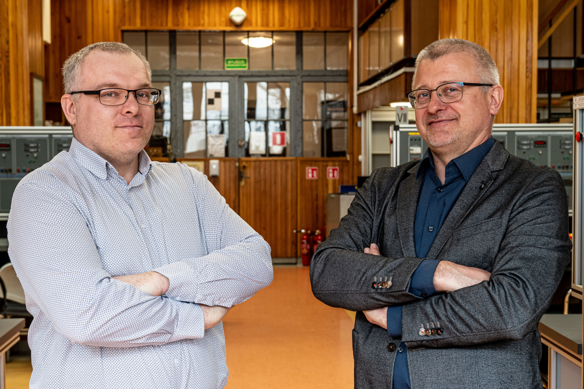 prof. Mateusz Dybkowski and prof. Krzysztof Szabat