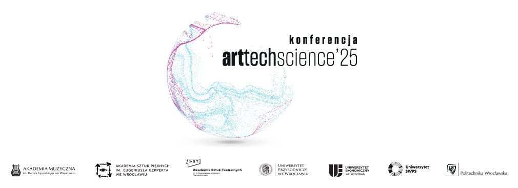 Grafika ilustracyjna konferencji ArtTechScience 2025