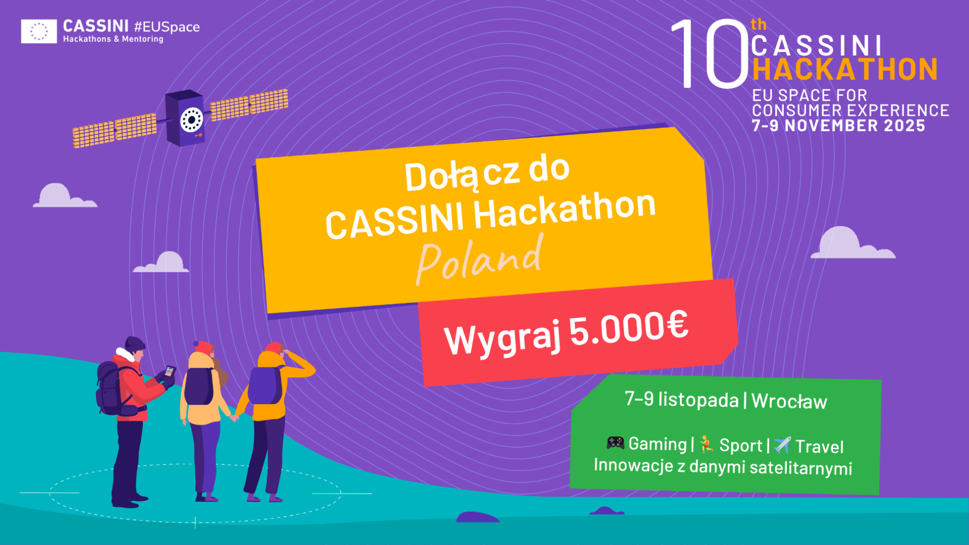 Plakat promocyjny hackatonu